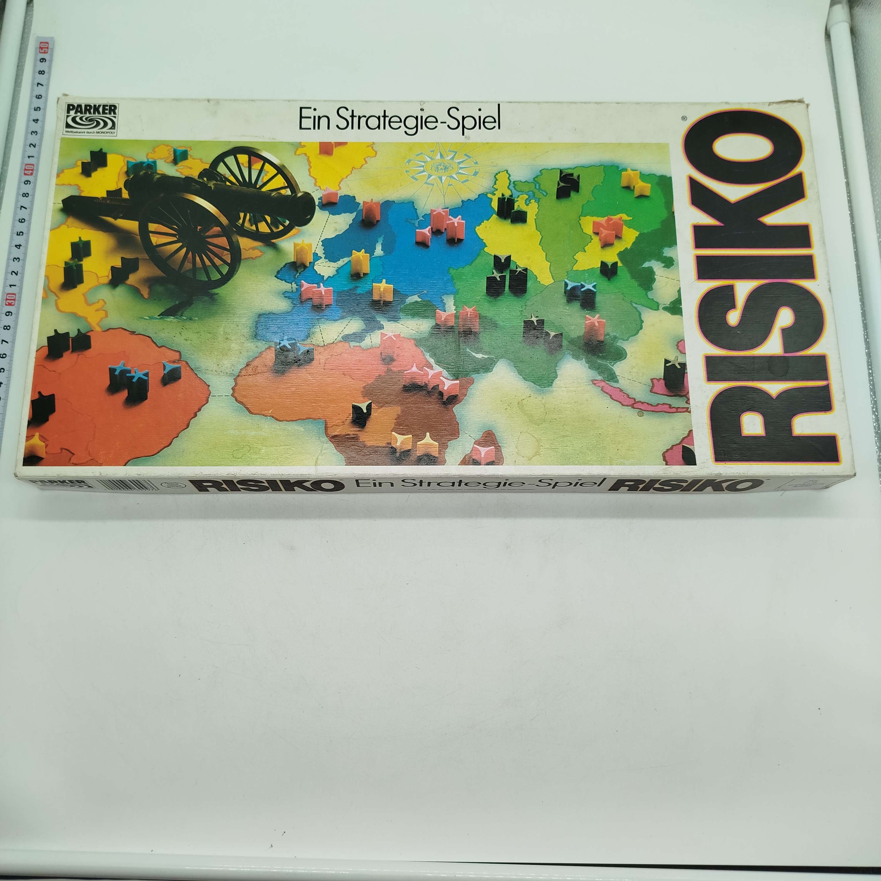 Parker Risiko 🤔🔍 Brettspiel, gebraucht, ab 10 11 12 Jahre | ✅ geprüft
